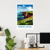 Berry Head 1 Poster (Thuiskantoor)