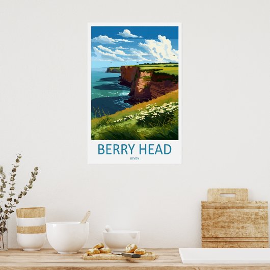 Berry Head 1 Poster (Keuken)