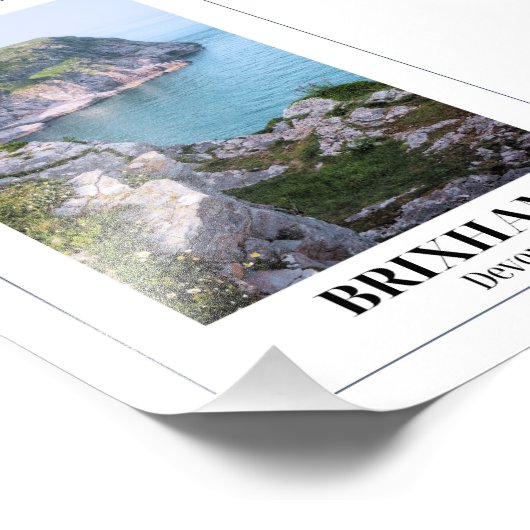 Berry Head, Brixham, Devon Foto Afdruk (Hoek)