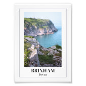 Berry Head, Brixham, Devon Foto Afdruk (Voorkant)