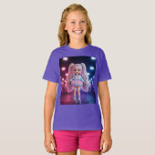 Berry Ice Cream Kawaii Doll T-shirt (Voorkant volledig)
