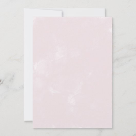 Berry Ice Cream Social Bridal Shower-uitnodiging Kaart (Achterkant)