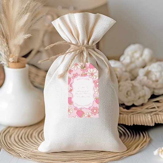 Berry in het Bloom Vrijgezellenfeest Cadeaulabel