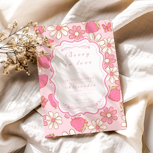 Berry in het Bloom Vrijgezellenfeest Kaart