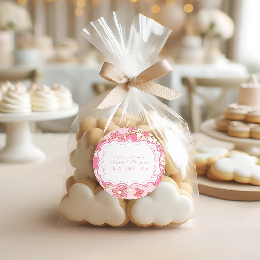 Berry in het Bloom Vrijgezellenfeest Ronde Sticker