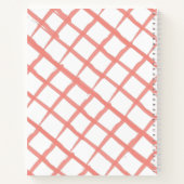 Berry in Love Hand-drawn Strawberry Bridal Shower Notitieboek (Achterkant)