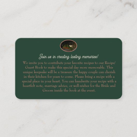 Berry in Love: Recept Aanvraag Behuizing kaart (Voorkant)