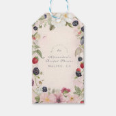 Berry in Love Shower Cadeaulabel (Voorkant)