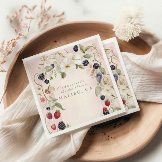 Berry in Love Shower Servet