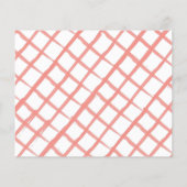 Berry in Love Strawberry Bridal Shower Advice Card (Achterkant)