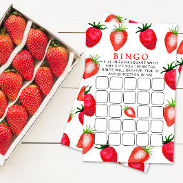 Berry In Love Strawberry Vrijgezellenfeest Bingo s