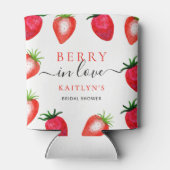 Berry In Love Strawberry Vrijgezellenfeest Favorie Blikjeskoeler (Achterkant)