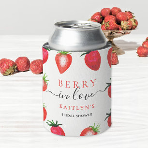 Berry In Love Strawberry Vrijgezellenfeest Favorie Blikjeskoeler