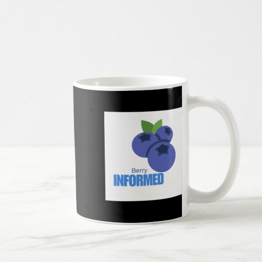 Berry Informed Sticker Koffiemok (Rechts)