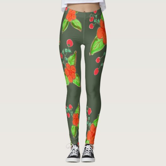 Berry Inspiring Dames Leggings (Voorkant)