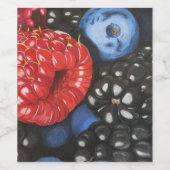 Berry Jumble Wijn Etiket (Enkel label)