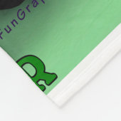 Berry kerst fleece deken (Hoek)