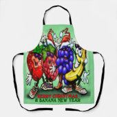 Berry kerst schort (Voorkant)