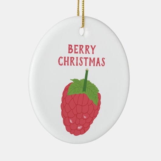 Berry kerstboomvrucht keramisch ornament (Rechts)