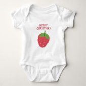Berry kerstboomvrucht romper (Voorkant)