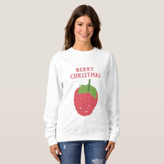 Berry kerstboomvrucht trui (Voorkant volledig)