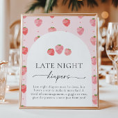 Berry Late Night Luiers Sign