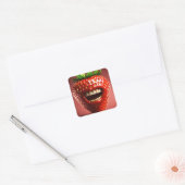 Berry Laughs: Grappige Aardbei Stickers (Envelop)