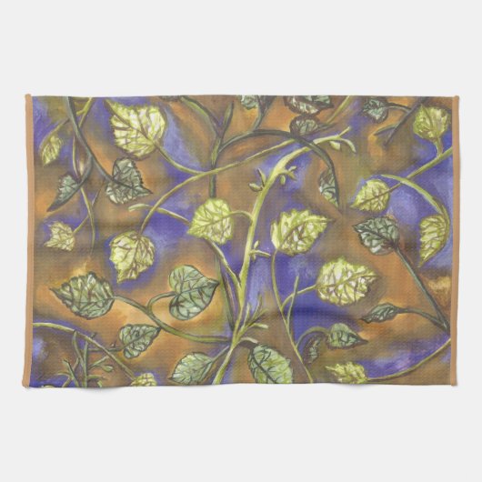Berry Leaves American MoJo Kitchen Towels Theedoek (Horizontaal)