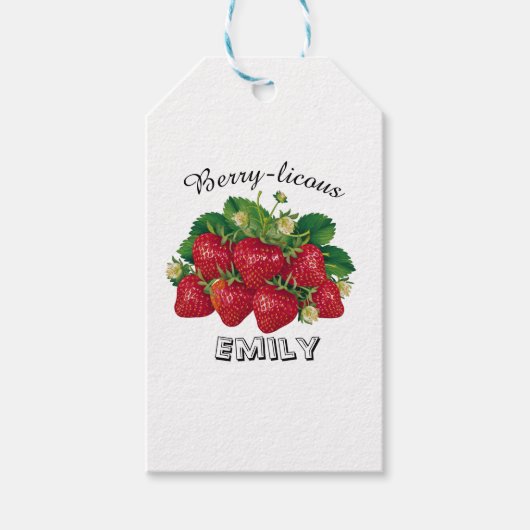 Berry-licous Cadeaulabel (Voorkant)