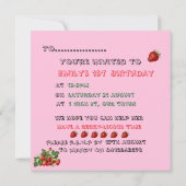 Berry-licous Kaart (Achterkant)