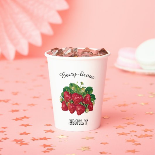 Berry-licous Papieren Bekers (Insitu)