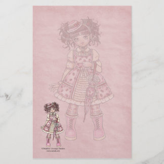 Berry Lolita Gothic Stationery Briefpapier