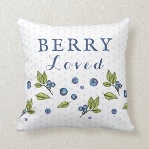 Berry Loved Blueberries Sierkussen