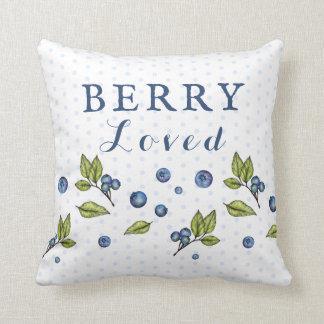 Berry Loved Blueberries Sierkussen