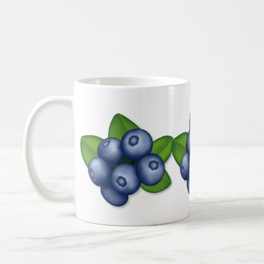 Berry Lovely I Love Blueberries Mok (Links)