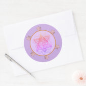 Berry Magen David Star Ronde Sticker (Envelop)