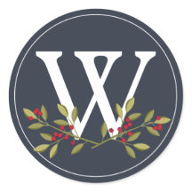 Berry Merry Christmas Envelope Seal