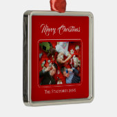 Berry Merry Christmas Red Photo Ornament (Rechts)