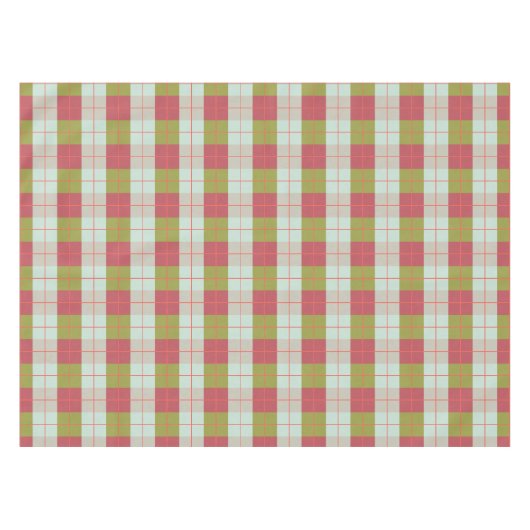 Berry Mint Olive Pebble Pset Tafelkleed (Voorkant (Horizontaal))