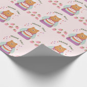 Berry Mooie eerste verjaardag Cadeaupapier (Hoek)