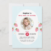 Berry Mooie eerste verjaardag Kaart (Achterkant)