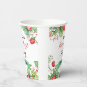 Berry Mooie eerste verjaardag Papieren Bekers (Links)