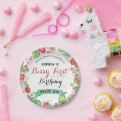 Berry Mooie eerste verjaardag Papieren Bordje (Feest)