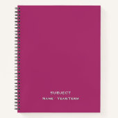 Berry Notitieboek (Voorkant)