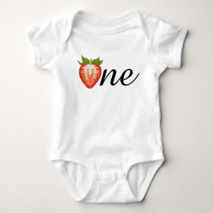 Berry One Strawberry Girls verjaardag Sweet One Romper