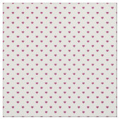 Berry Paarse polka dot harten Stof (Swatch)