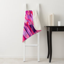 Berry Patch: Rood en Roze Abstract