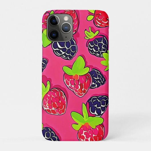 Berry Patch: Sweet Design Case-Mate iPhone Case (Achterkant)