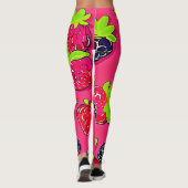 Berry Patch: Sweet Design Leggings (Achterkant)