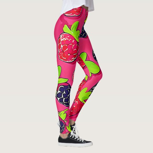 Berry Patch: Sweet Design Leggings (Rechts)